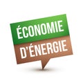 Energy saving in French : ÃÂ©conomie dÃ¢â¬â¢ÃÂ©nergie